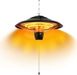 DONYER POWER Electric Patio Heater 1500W Waterproof for Outdoor and Garden Use