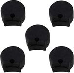 Black Rubber Thumb Rest Cushion Protector for Most Clarinet Pack of 5