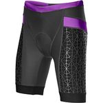 TYR RSCOF6A68XL F 6In Comp Tri Short Black/Purple XL