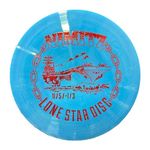 Lone Star Disc Alpha Nimitz | Overstable Disc Golf Distance Driver | Artist Stamp 170g+ | Durable & Smooth Premium Plastic | Distance Backhand & Forehand with Control | Colors May Vary