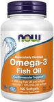 Now Foods Omega-3 Molecular Distilled Dietary Supplement, 1000 mg, 100 Count