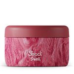 S'well S'nack Stainless Steel Food Container - 10 Oz - Rose Arbor - Double-Layered Insulated Bowls Keep Food Cold for 10 Hours and Hot for 4 - BPA-Free