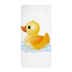 CafePress Rubber Duck Large Beach Towel, Soft 30"x60" Towel with Unique Design