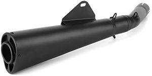 Motorcycle Exhaust Pipe, 304 Stainless Steel Motorcycle Exhaust System Slip‑on Muffler + Mid‑Pipe for Rebel 300 500 CMX300 CMX500 2017‑2021 Tailpipe
