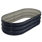 Winpull Raised Garden Bed 4 * 2 * 1(Navy Blue)