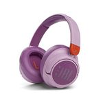 JBL JR 460NC - Wireless Over-Ear Noise Cancelling Kids Headphones, Up to 30 Hours of Playtime and JBL Safe Sound - Pink