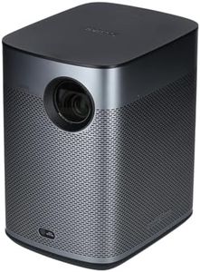 XGIMI Halo+ 1080p FHD and LED-Powered Hyper-Focused 900 ANSI lumens Smart Portable Projector; Built in Android TV 10.0 and Harmon Kardon Speakers…