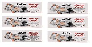 Radian Massage Cream for Instant Relief from Pain Sprains 100g Product of UK (Pack of 6)