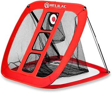 RELILAC Pop Up Golf Chipping Net - Indoor/Outdoor Golfing Target Accessories for Backyard Accuracy and Swing Practice - Great Gifts for Men, Dad, Husband, Women, Kid, Golfers