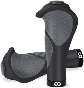 CyclingDeal Mountain Bike Grips Bicycle Handlebar Grips - Ergonomic Bike Grips Anti-Slip Design for MTB Grips - Soft Gel Bike Handlebar Grips - Quality Bike Handle Grips - Classic Grips