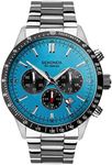 Sekonda Velocity Men’s 45mm Quartz Watch in Blue with Analogue Display, and Stainless Steel Bracelet 30024