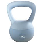 Soft Kettlebell 10kg, ZhaoCo Kettle Bells with Iron Sand, Kettlebell Sets for Women & Men, Safe Strength Training Kettlebells, Kettlebell Weights for Fitness, Home Workouts