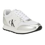 Calvin Klein Women's Camina Sneaker, White, 8