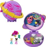 Polly Pocket Saturn Planet Shaped Chest with Shani, Dolls and Accessories (Mattel GKJ51)