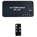 HDMI Switch 4 in 1 Out, 4 Port HDMI