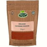 Organic Cayenne Pepper 50g by Hatton Hill | Cayenne Pepper Rich, Deliciously Warm, Smoky Aroma, Make it an Appealing Addition to Many Dishes.