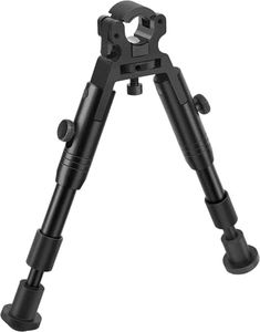 EZshoot Clamp-on Bipod, Bipod for Rifle Quick Release Design Barrel Size: 0.43 to 0.75 Inch (6-7'')