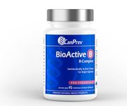 CanPrev BioActive B | 90 Vegetable Capsules (Green) | B-Complex | CanPrev Premium Natural Health Products