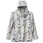 KAVU Women's Bella Coola Hooded Sweatshirt, Winter Arcade, L