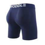 BRODDLE Mens Package and Butt Padded Underwear Enhancing Boxer Briefs…, Navy Blue, XX-Large