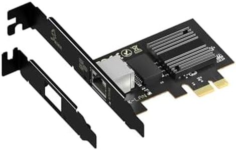 2.5Gb PCIe Network Card with Intel I226-V Chip, 2.5GBase-T Network Adapter NIC, PCIe 3.1 X1, PCI Express Gigabit Ethernet Card for Windows, Linux Kernel 5.16.18/RHEL8.6, VMware ESXi8.0