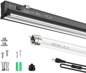 T5 HO Reptile Light Fixture Combo Kit 10.0 UVB Light for Reptiles Terrarium