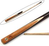 Britannia 3/4 Pro 8 Ball PYTHON Wood English Pool Cue + Mini Ext - 7-8mm Tip C