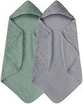 Yoofoss Hooded Baby Towels for Newb