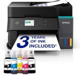Epson EcoTank ET-3950 Ink Tank Printer | Home Office Use | Wireless | A4 | Duplex Print, Copy, Scan | 6.1cm LCD Screen | 30-Page ADF | Includes up to 3 Years of Ink