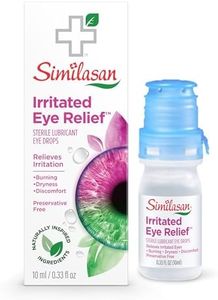 Similasan Irritated Eye Relief Drops, Instant Relief and Long-Lasting Comfort, Naturally Inspired Ingredients for Irritated Eyes, Mimics Natural Tears, Preservative-Free, Contact Lens Friendly, 10ml