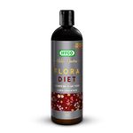 IFFCO Urban Gardens - Flora Diet - 200ml - Liquid Plant Food Fertilizer - For Flower Boost in Plants - Balanced Macro Micro Nutrients & Growth Hormones for Rose, Jasmine etc - Water Soluble