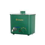 TOAUTO 4Qts Green Wax Melter for Candle Making - DIY Electric Candle Wax Melting Pot with Quick Pour Valve & Temperature Controller for Candle Craft Maker Beginner AC 120V