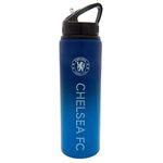 Hy-Pro Chelsea Fc Aluminium Sports Water Drinks Bottle Fade Design XL, blue, 750ml, K-REY-CH05894