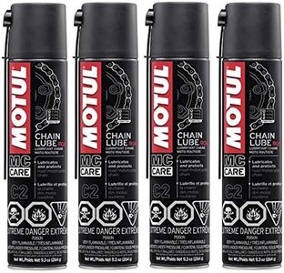 Motul 103244 Set of 4 C2 Chain Lube Road 9.3-Ounce Cans
