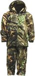 TrailCrest by Treel Infant - Toddler Camo Full Zip Hoodie Sweatshirt Fleece Jacket & Pants Set, Camo, 5T