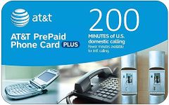 At&t Prepaid Phone Card - 125 Min.