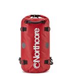 Northcore Surfing and Watersports Accessories - Dry Bag 30L 30 Litre Capacity Backpack Rucksack Bag - Red - Waterproof