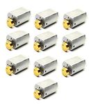 INVENTO 10Pcs 3V - 6V Vibration motor mini micro DC Motor DC 20x15x25mm 7100 rpm 0.17A for Toys DIY Projects