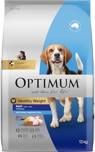 OPTIMUM Healthy Weight Dry Dog Food With Chicken, Vegetables & Rice 13kg Bag