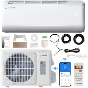 Albott 24000 BTU Mini Split Air Conditioner Heat Pump, SEER2 21, 208-230V, Inverter AC with Wi-Fi Smart Control, Voice Assistant, Self-Cleaning, Cools up to 1500 Sq. Ft.