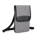 KIWIFOTOS Phone Travel Pouch Bag Holster with Shoulder Strap Outdoor Multi-Function Case for Smartphone, Card, Glasses