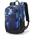 High Sierra 17" Outburst Backpack Bookbag with Dedicated Laptop Sleeve, Space, Space, Laptop