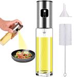 Olive Oil Sprayer for Cooking Oil Spritzer Mister for Air Fryer Glass Bottle for Vinegar Vegetable Oil Portable Kitchen Gadgets for BBQ/Pan/Salads/Baking (1)