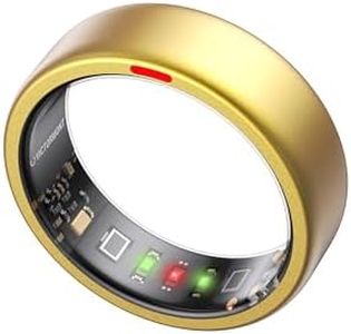 Victormont Ring Pro, Improved Fit Accuracy, Up to 7-Day Battery Life, Sleep & Activity & Heart Rate Tracking, No App Subscription,IP68 Waterproof, iOS & Android Compatible(Frosted Gold,12)