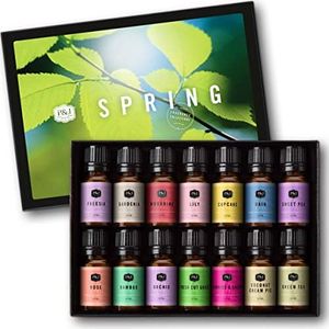 P&J Trading Spring Set of 14 Fragrance Oils - Scents for Candle Making, Soap Making Supplies, Diffuser Oils