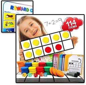 Magnetic Reward Chart for 1 Kid + Magnetic Ten Frame Set | Bundle