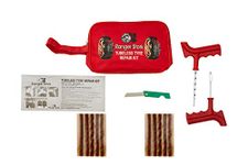 CAR VAN TUBELESS TYRE PUNCTURE REPAIR KIT WITH 10 STRIPS TYRE PLUG KIT