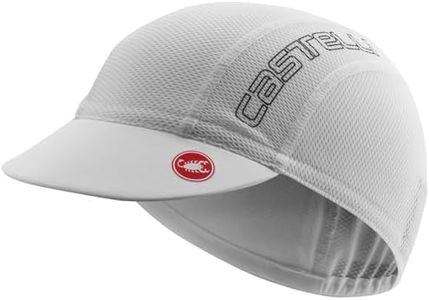 Castelli Unisex A/C 2 Cycling Cap, White/Cool Grey