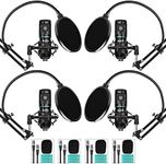 Movo PodPak4A 4-Pack Universal XLR