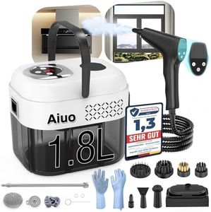 Neu17-in-1 Dampfreiniger 1.8L, US-HSD-Technologie – 120°C Hochtemperatur-Sterilisation, GraphenHeiztechnologie – Aufheizzeit 8S, dampfreiniger handgerätgslänge 4m, für Küche, Bad, Auto & Zuhause.